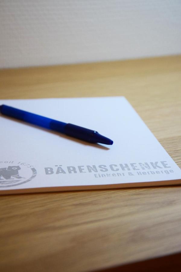 Herberge Baerenschenke Messkirch Buitenkant foto